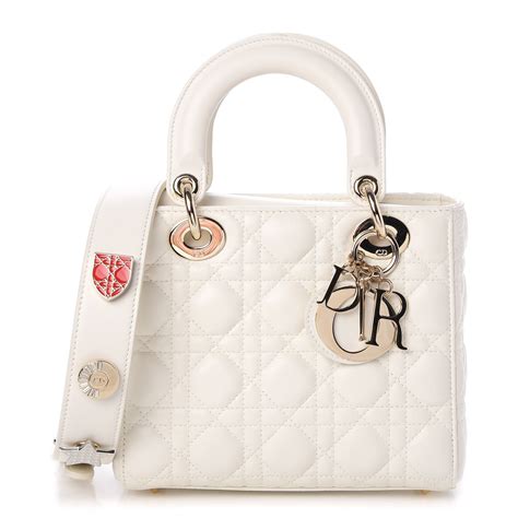 lady dior bag in off white cannage lambskin|dior lambskin bag.